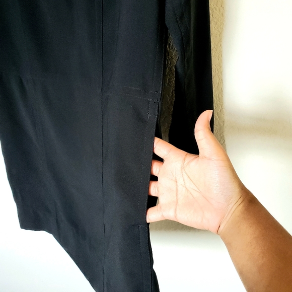 MADEWELL Director Shift Dress in Black - Picture 4 of 6